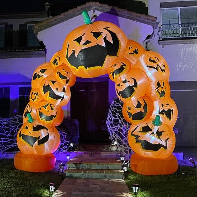 11FT Tall Pumpkin King Archway