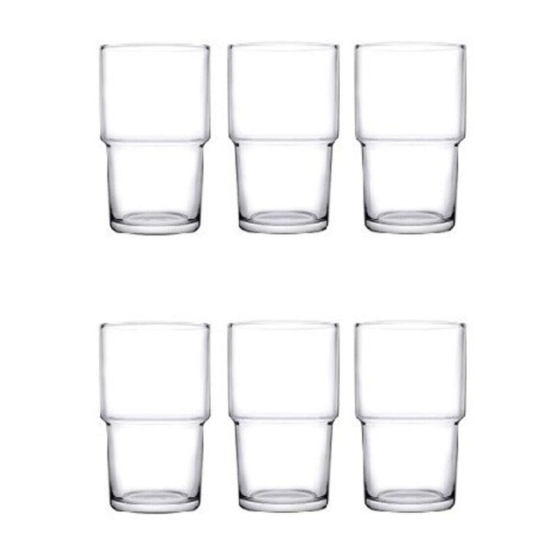 Glass ( Hill) 3pcs 440cc