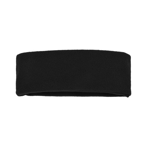 MICROFLEECE DOUBLE-LAYER HEADBAND BLACK