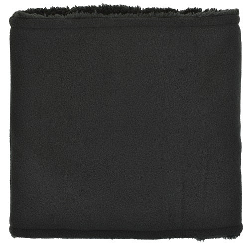 LADIES SUPER-SOFT MICROFLEECE NECK GAITER - PLUSH LINING BLACK