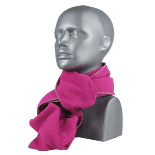 SUPER-SOFT MICROFLEECE INFINITY SCARF - FUSCHIA