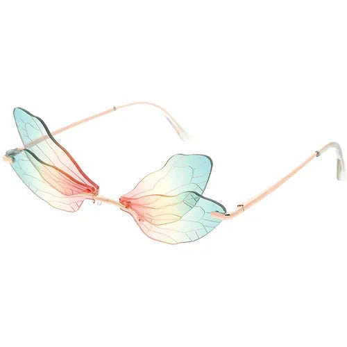 DRAGONFLY LOOKING WINGS COLOR LENSES