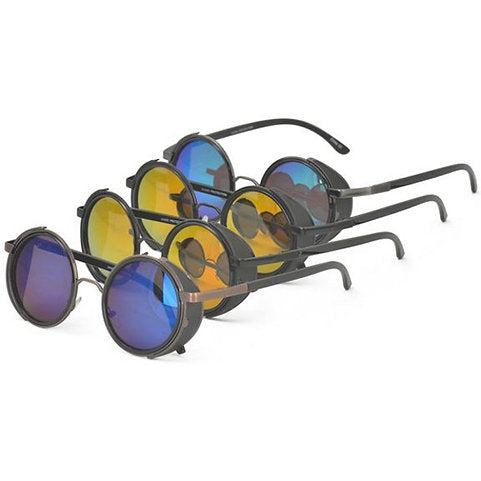 STEAMPUNK STYLE SUNGLASSES, REVO LENSES, GREAT SELLER