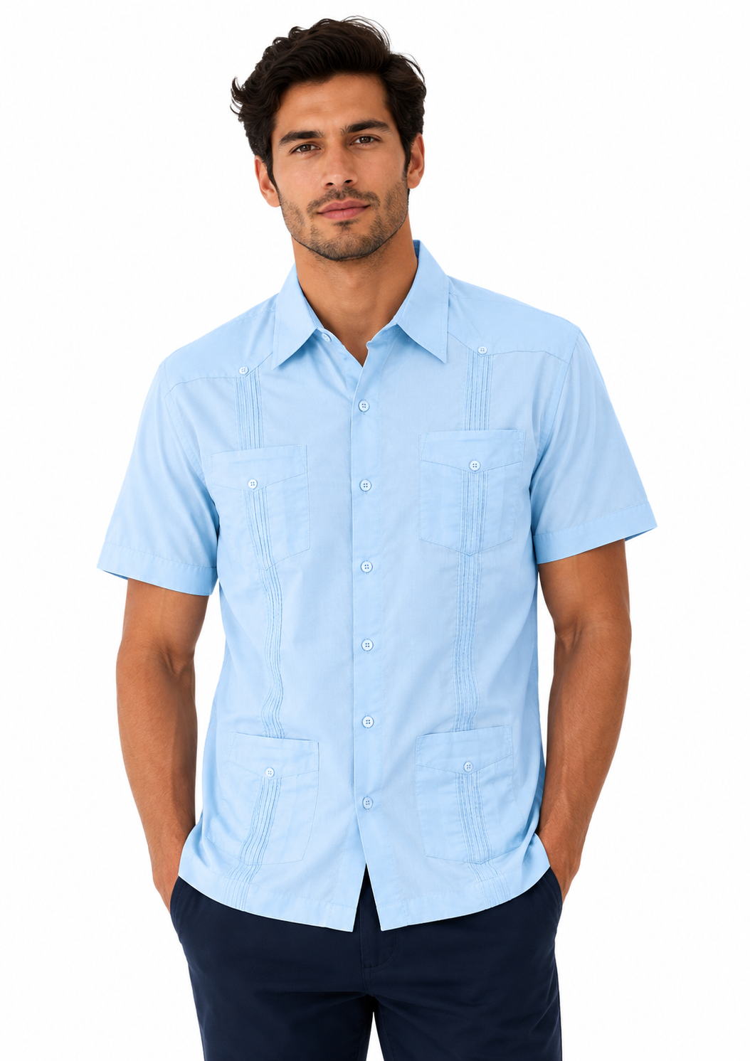 Conjunto de 2 shorts azules para hombre - Just Blu