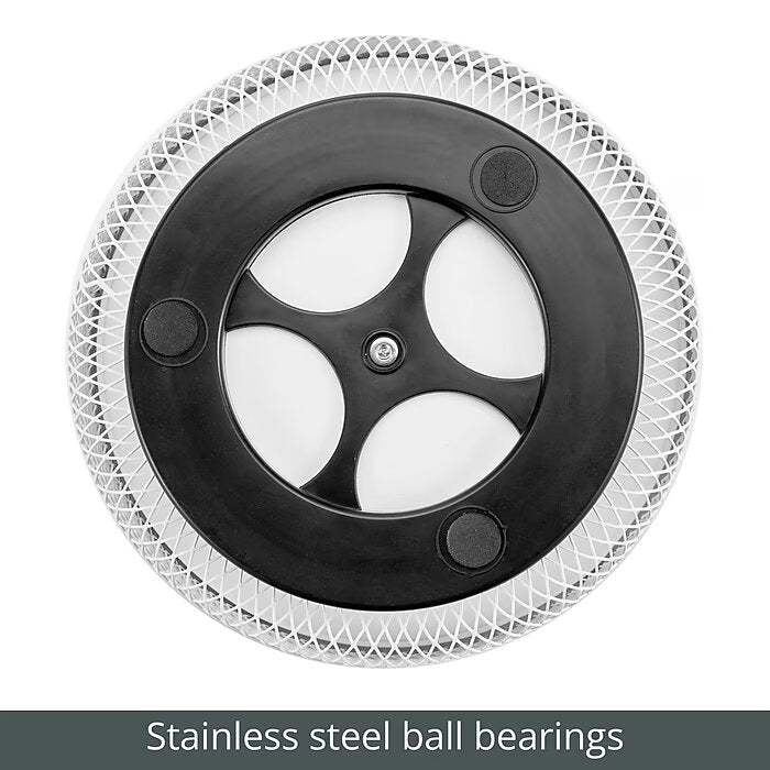 9" Spinner Matte White