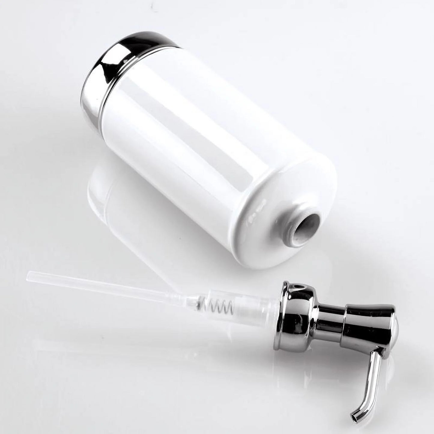 York Soap Pump White
