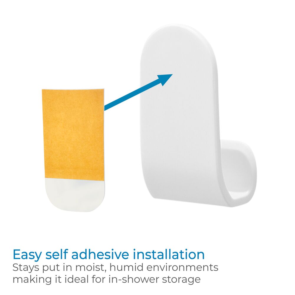 Self-Adhesive Hooks (Set of 2)