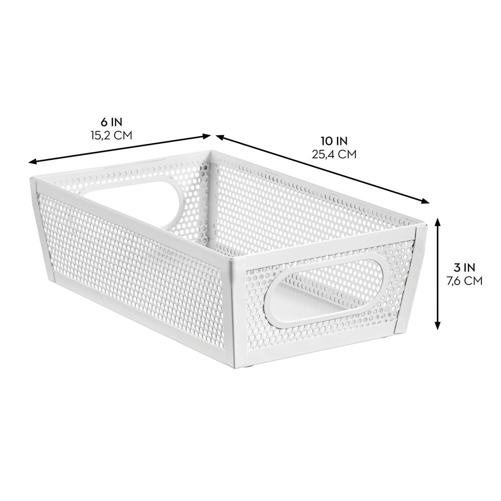 10x6x3 Bin Matte White