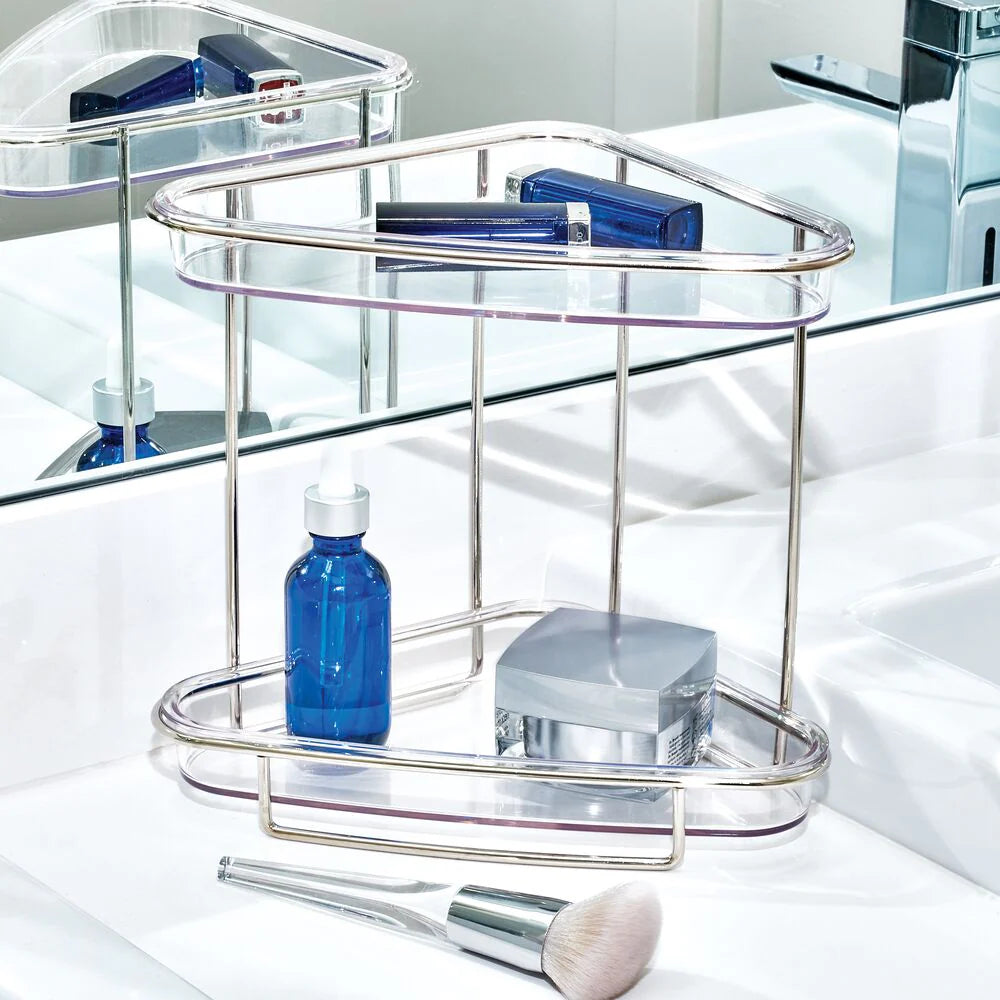 RPET Clarity 2-Tier Vanity Shelf