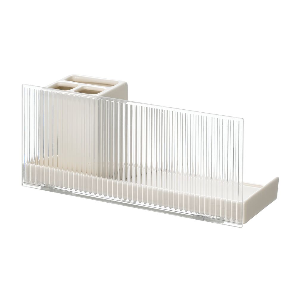 Fluted Shield Toothbrush Tray