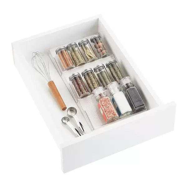 Linus Drawer Spice Rack Clear