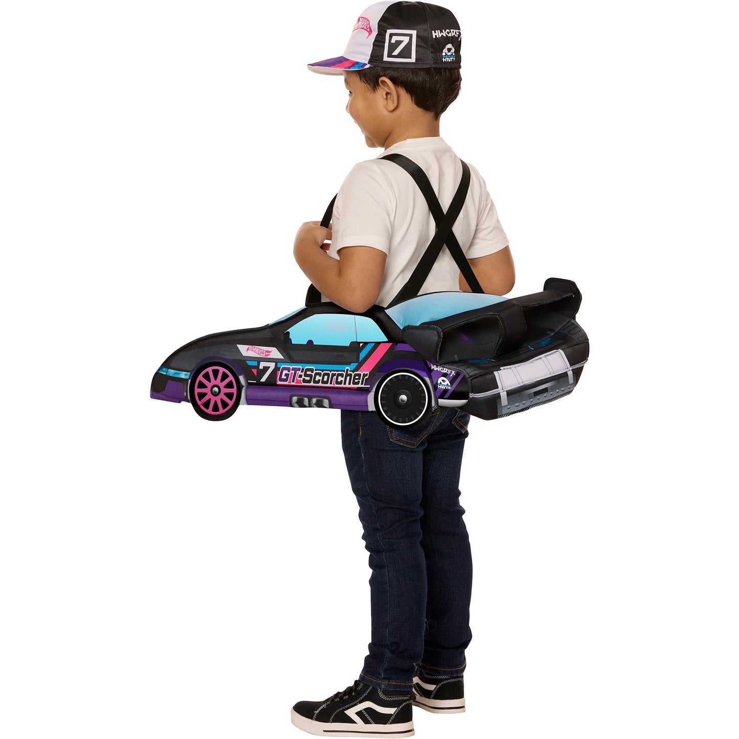 Disfraz de GT-Scorcher para montar de Hot Wheels