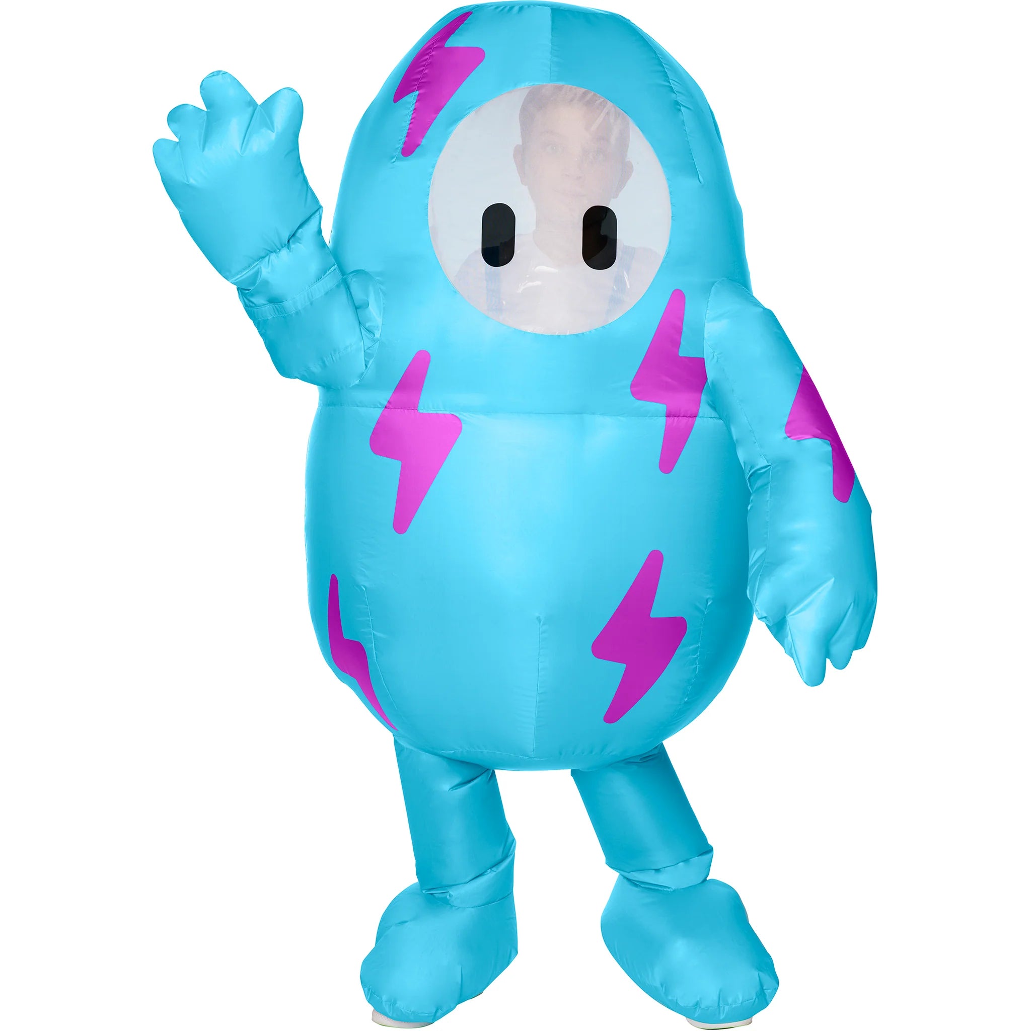 Fall Guys Lightning Coral Blue Inflatable