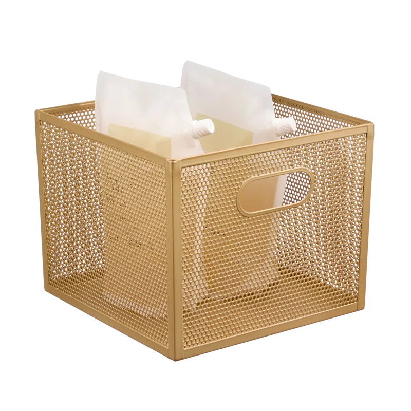 10 x 10 x 8 Bin Brass Steel