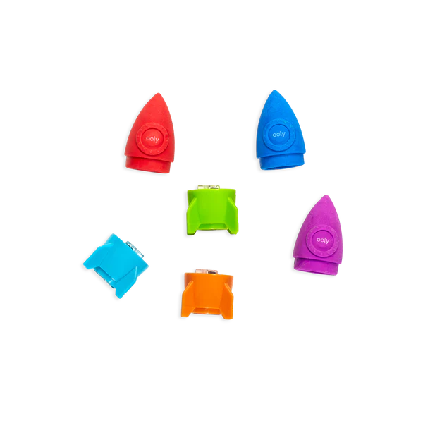 Blast Off Eraser + Sharpeners