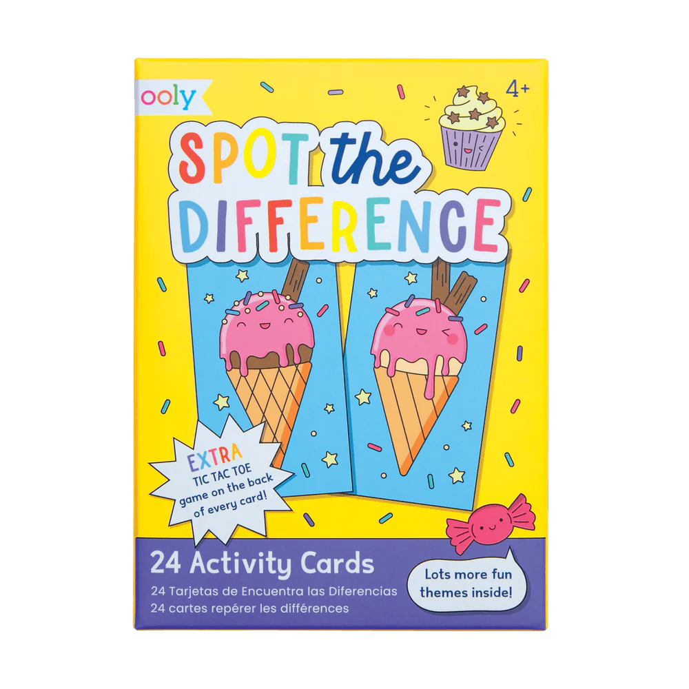 Spot the Difference Activity Cards