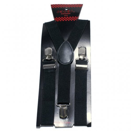 Black suspenders