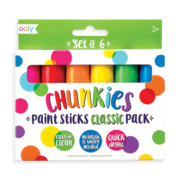 Chunkies Paint Sticks - Classic Pack - Set of 6
