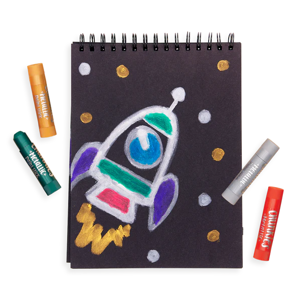 Chunkies Paint Sticks - Metallic - Set of 6