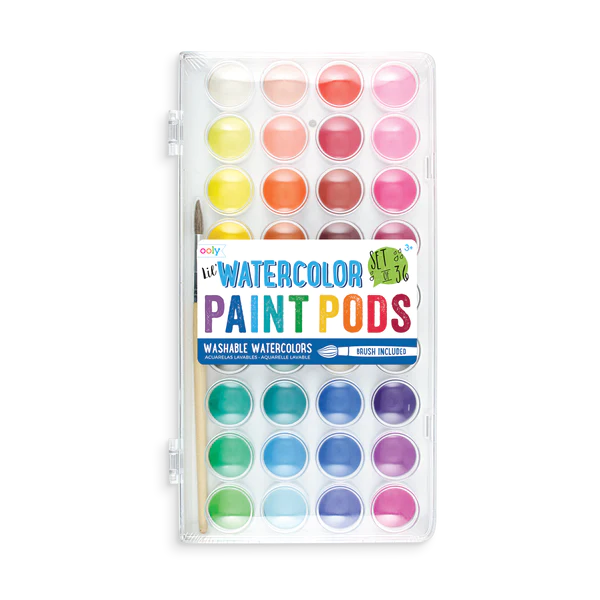 lil' Watercolor Paint Pods Set 36