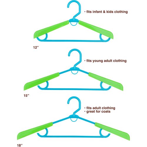 Set of 3 Grow-With-me hangers