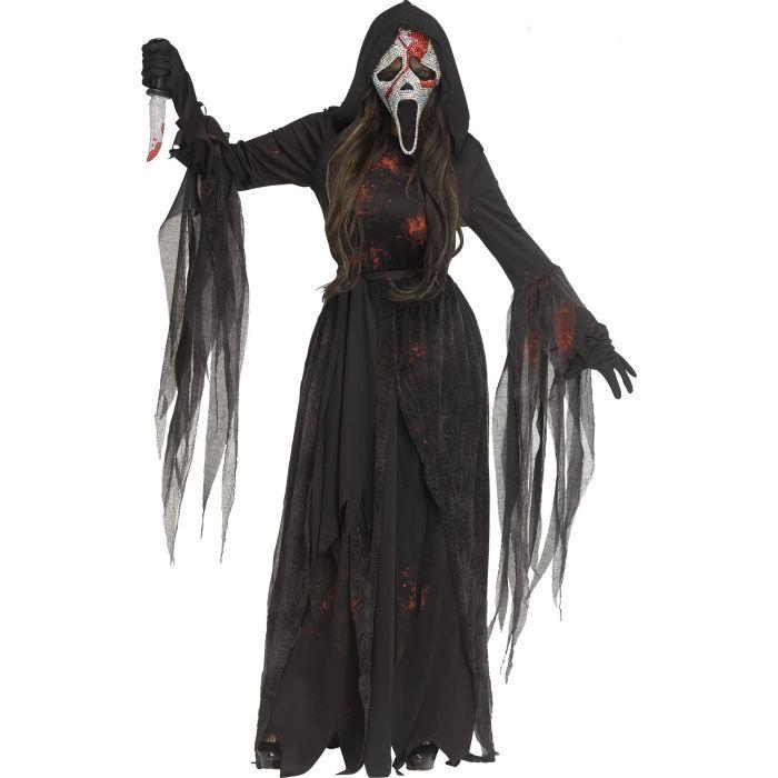 Bloody Bling Ghost Face - Adult