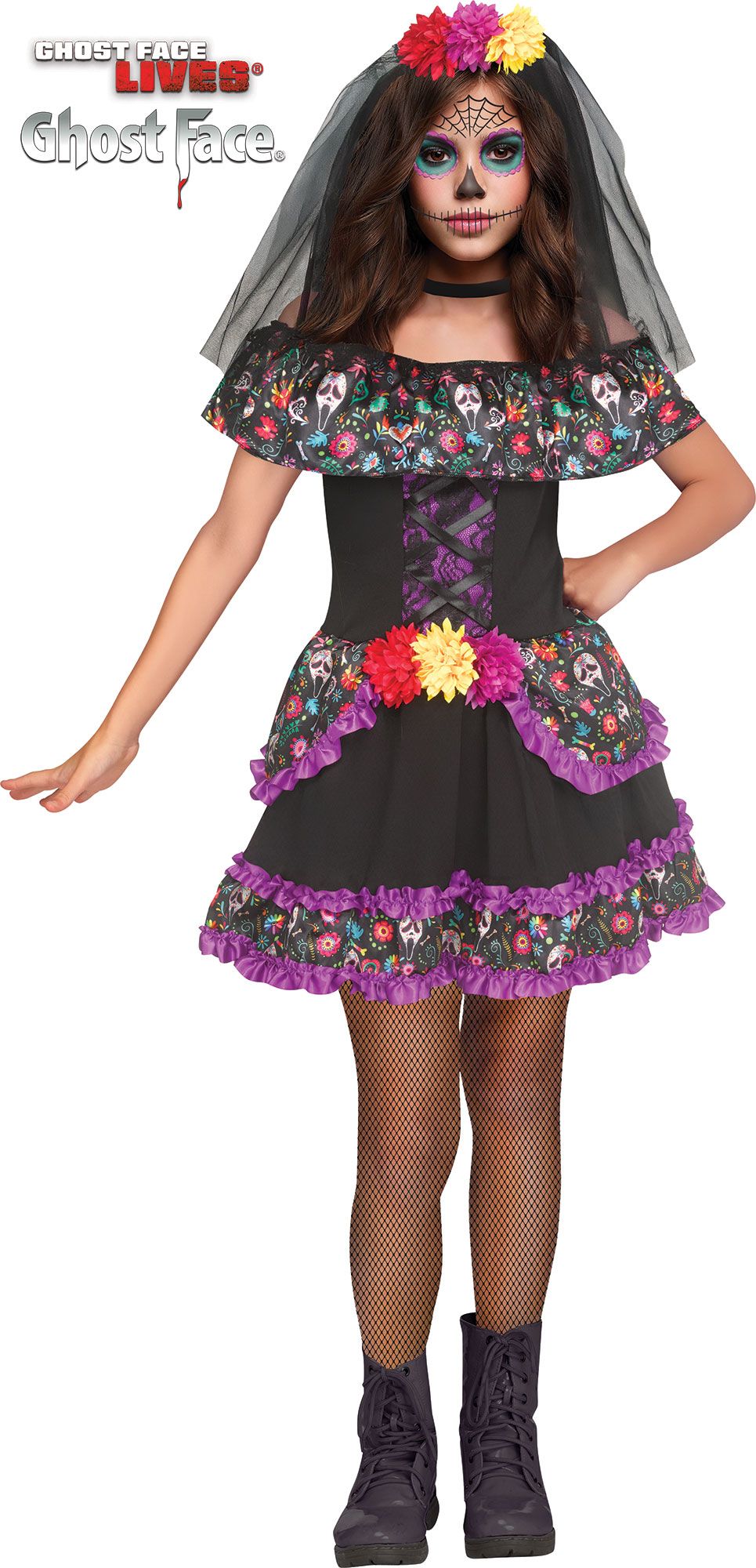 Ghost Face® Sugar Skull - Child
