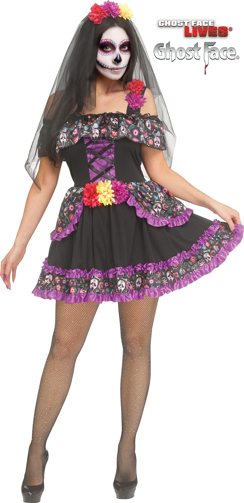 Ghost Face® Sugar Skull - Adult