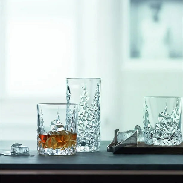 Nachtmann Sculpture 14.8 Oz. Crystal Drinkware Set with 2 Glasses