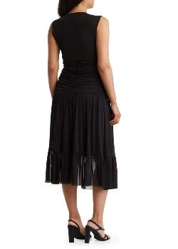 DRESS VERY BLACK - NICOLE MILLER