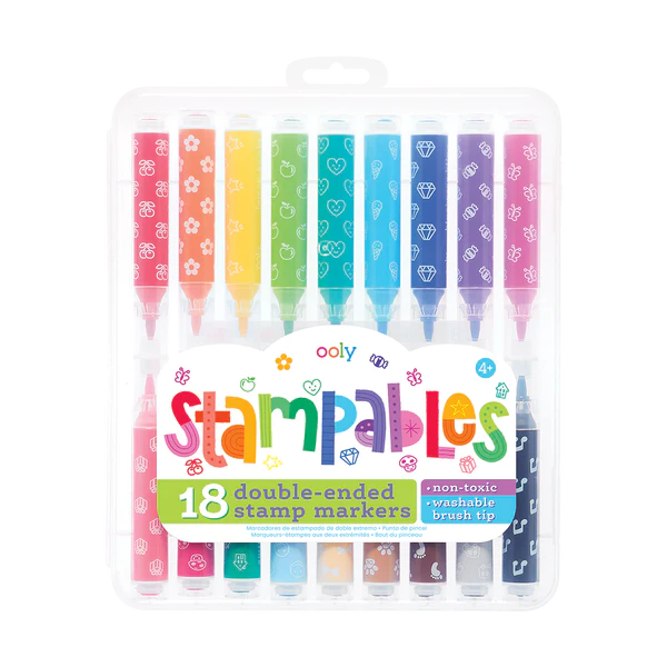 Stampables Double-Ended Stamp Markers - Set of 18