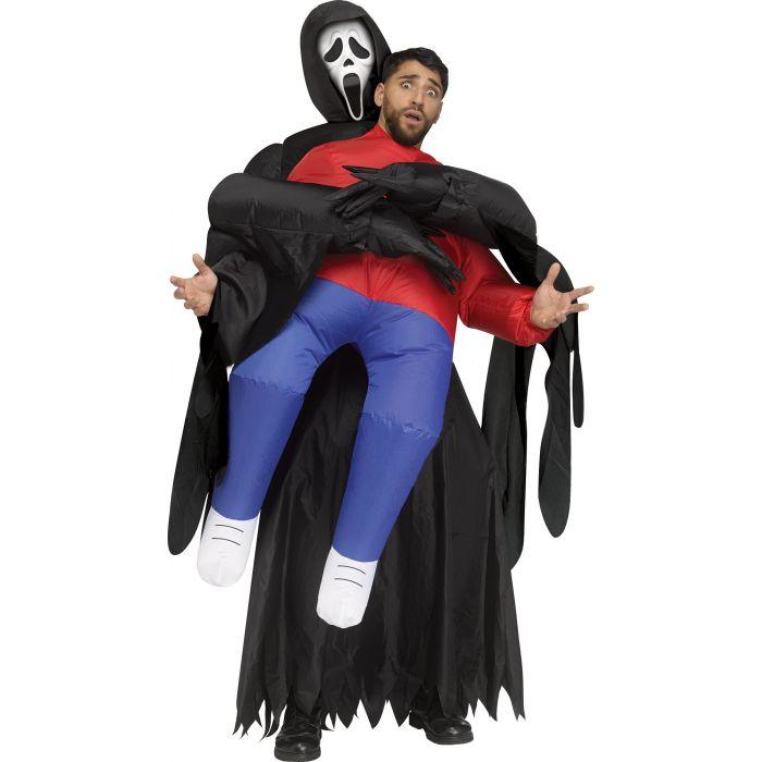 Ghost Face Piggyback Inflatable