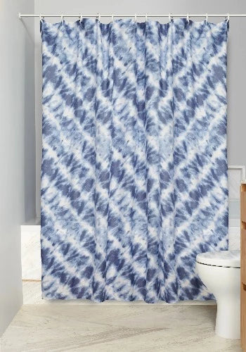 Dazzling Shower Curtain Blue