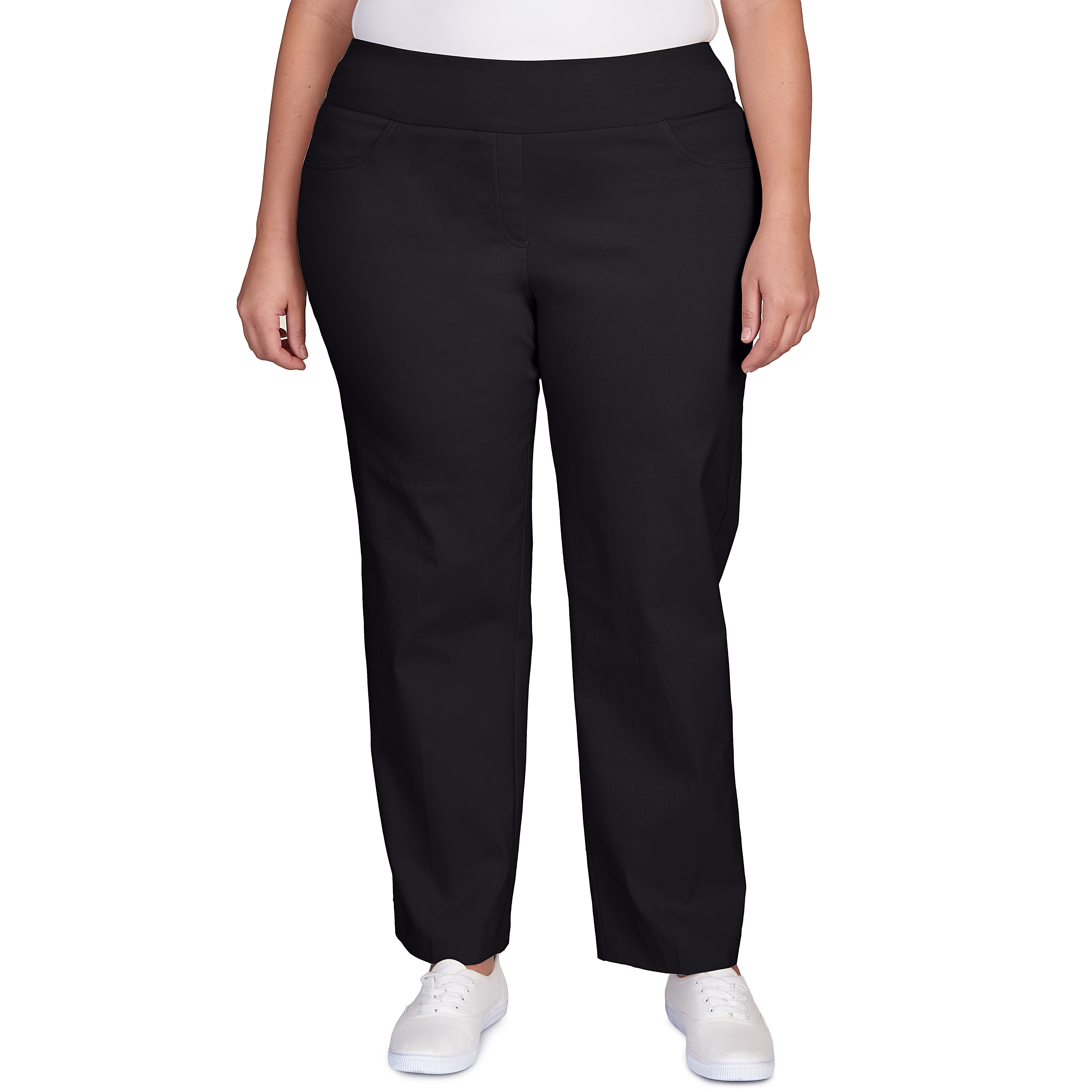 Plus Pull On Proportioned Medium Millennium Pant Black Ruby Rd X 1