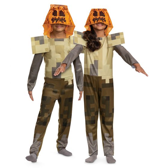 Husk Jack O'Lantern Hooded Jumpsuit Classic