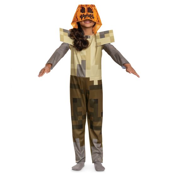 Husk Jack O'Lantern Hooded Jumpsuit Classic