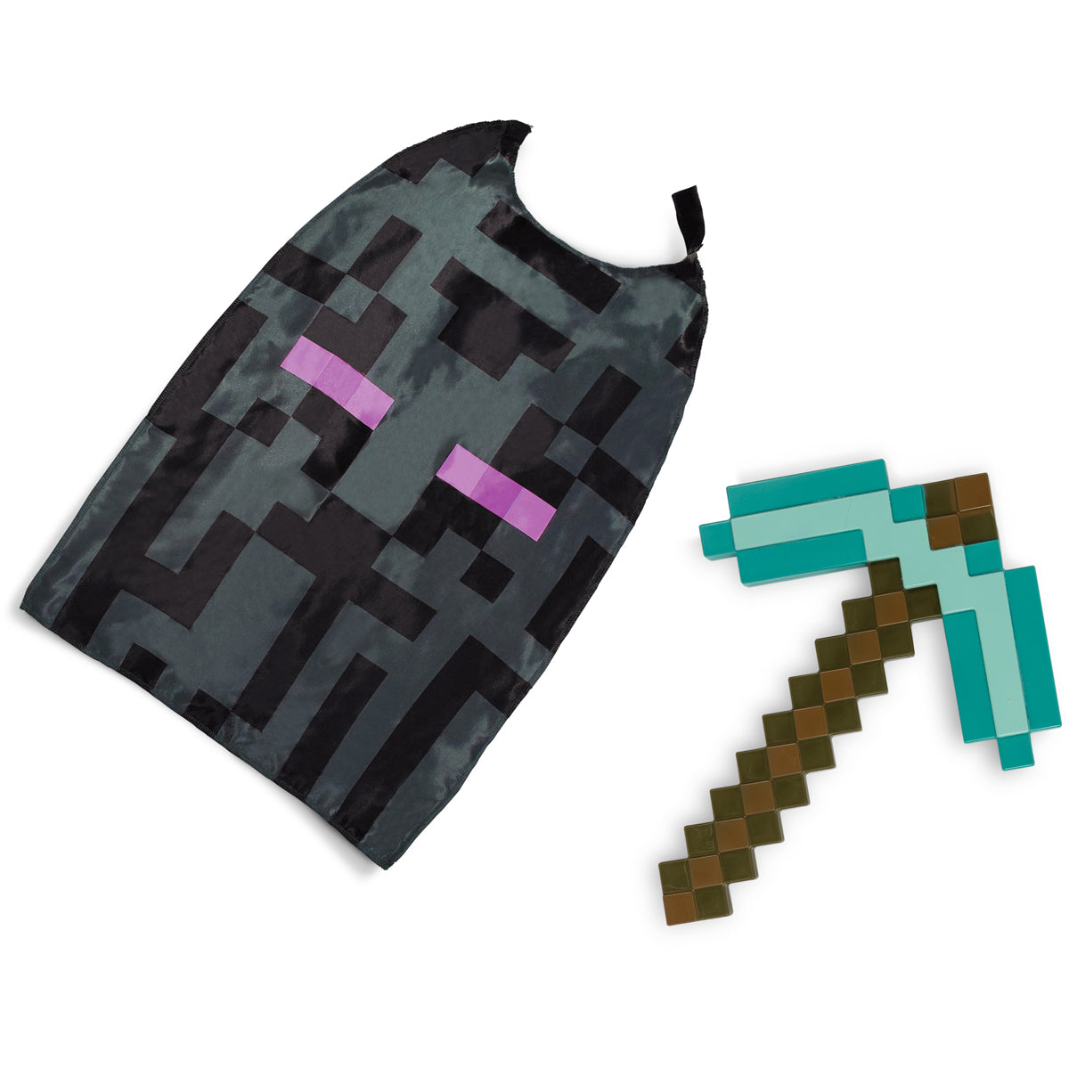 Minecraft Pickaxe & Cape Set