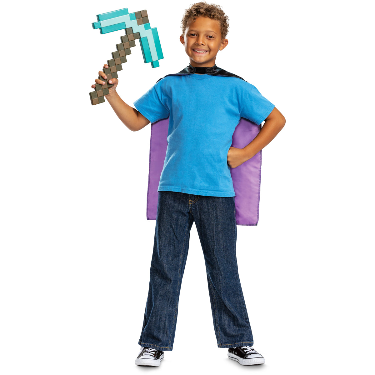 Minecraft Pickaxe & Cape Set