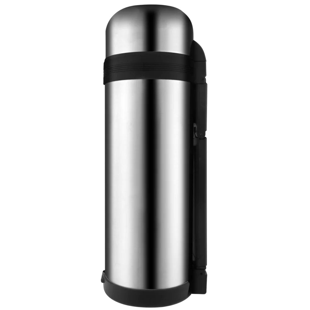 1.2Lt/40oz Double Wall S.S. Travel Pot with Handle