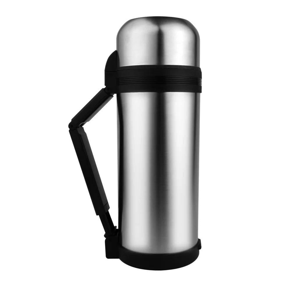 1.2Lt/40oz Double Wall S.S. Travel Pot with Handle