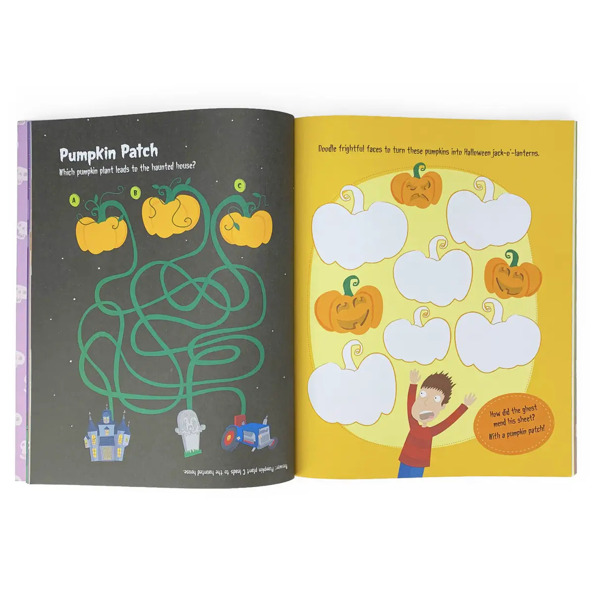 2000 Stickers Halloween Activity Book