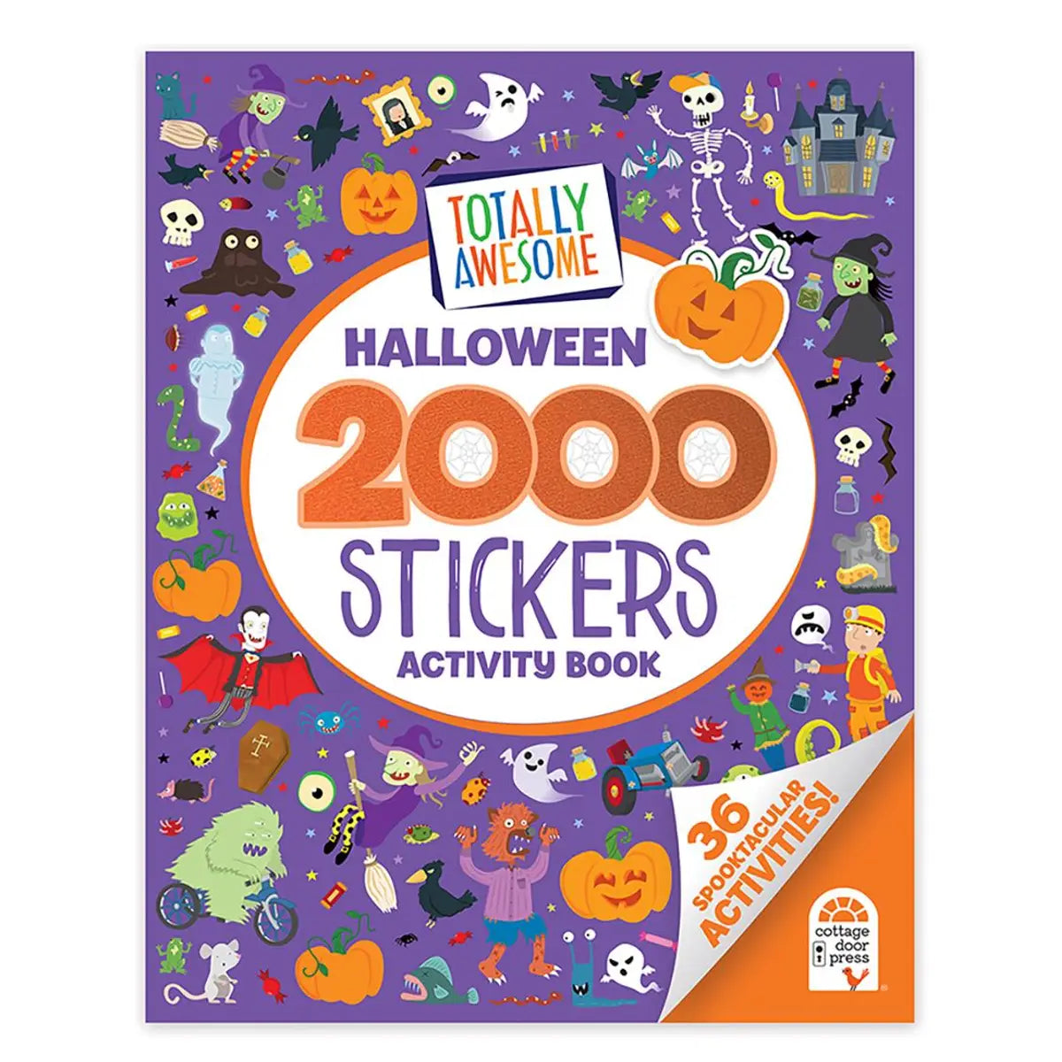 2000 Stickers Halloween Activity Book