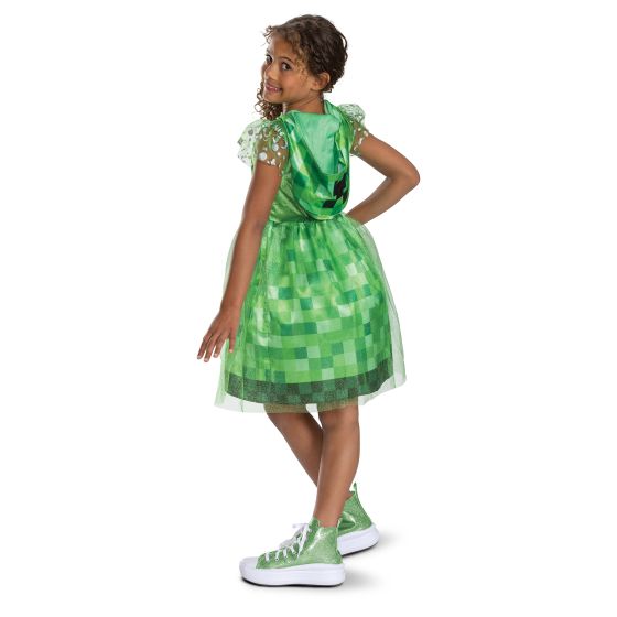 Minecraft Creeper Girl Hooded Dress