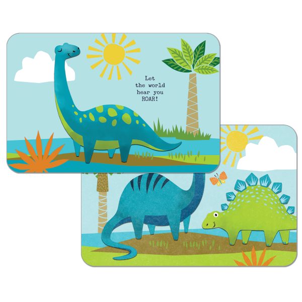 Kids Dino World Reversible Placemat