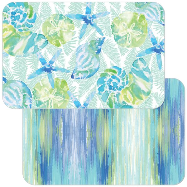 Isla Mona Coastal – Easycare Rectangle Reversible Placemat