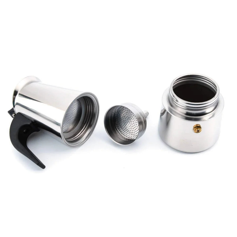 6-Cup S.S. Espresso Coffee Maker