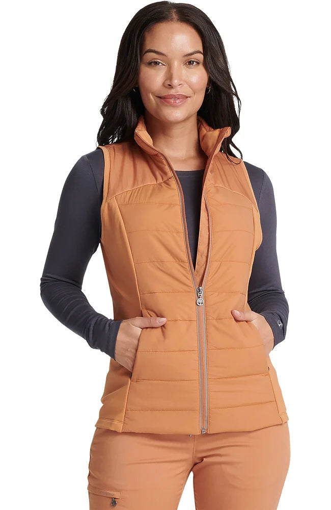 Caramel Khloe Sleeveless Jacket
