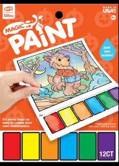 Halloween Magic Paint Book