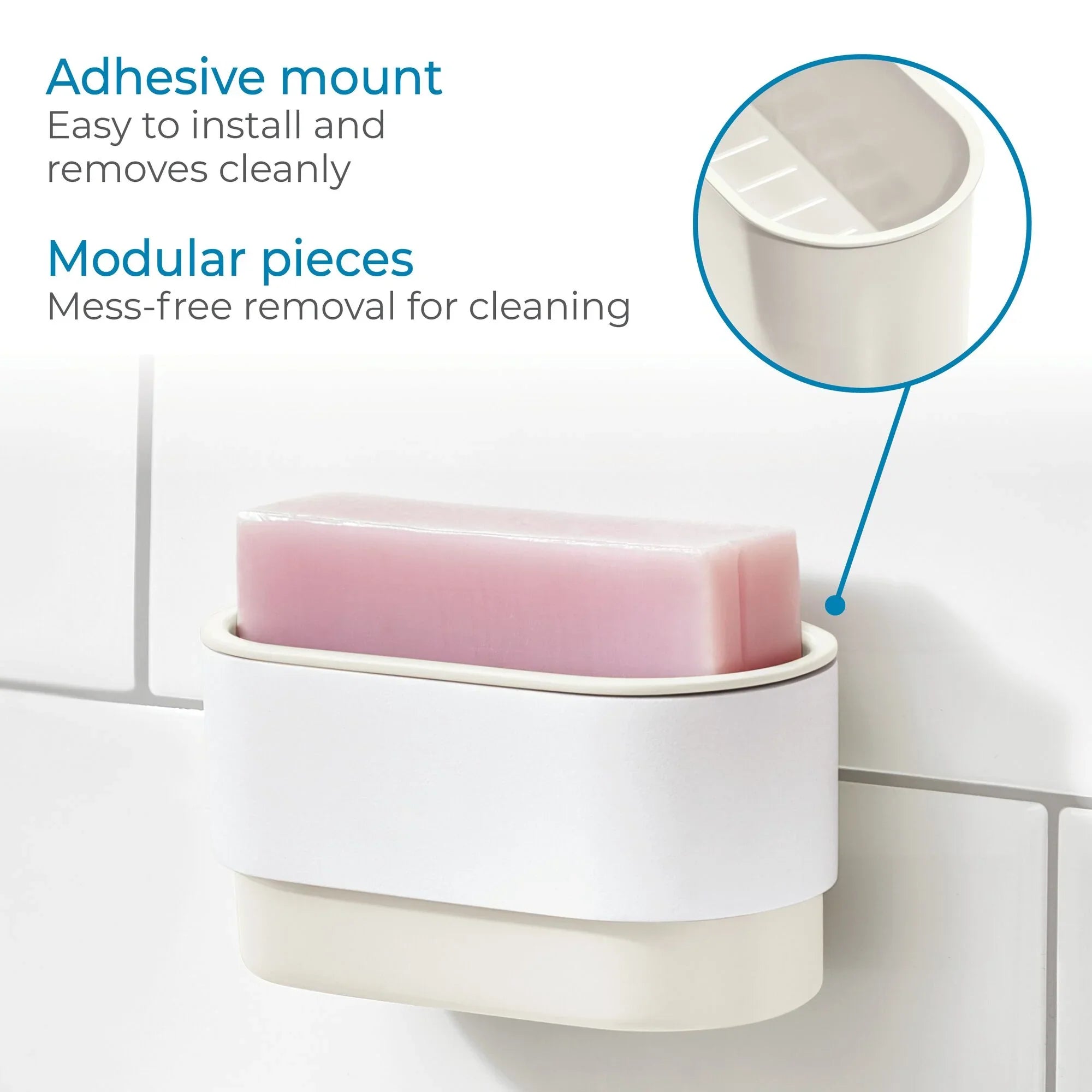 Self-Adhesive Soap Dish
