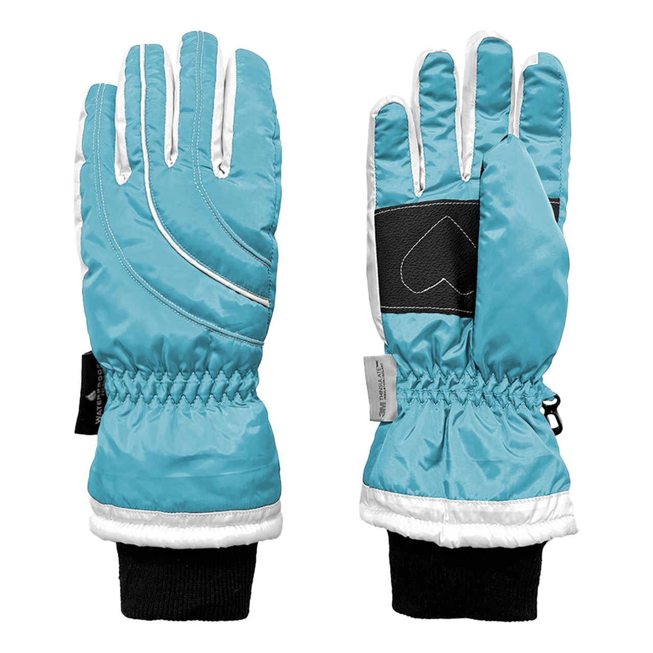 OFT TAFFETA SKI GLOVE - SIZE 7-16 Aqua